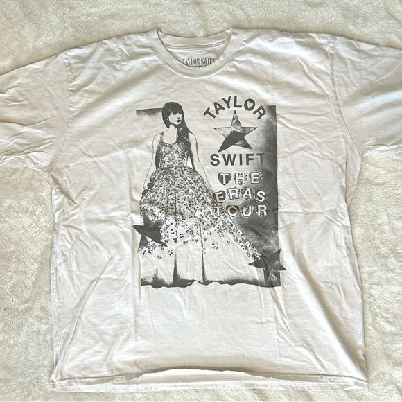 Taylor Swift Other - Taylor Swift The Eras Tour Official Merchandise - Crew Neck Tour Tee Size 3XL
